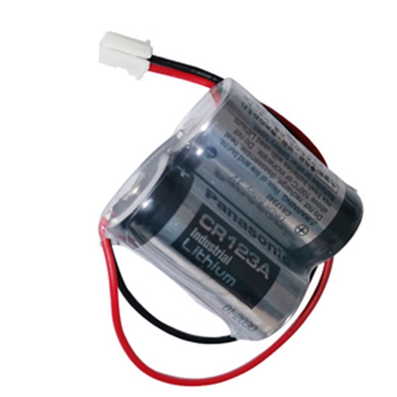 1pce CR123A MR-J4 Server Battery Pack 2 ผสมปลั๊ก