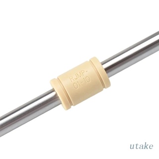 Utakee RJMP-01 ตลับลูกปืนเชิงเส้น พลาสติก 8 10 12 มม. RJ4JP-01-08 สําหรับเครื่องพิมพ์ 3D Prusa Mendel D