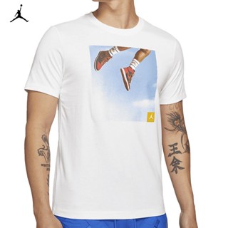 Air JORDAN AJ1 เสื้อยืดแขนสั้น พิมพ์ลาย DA9895 สําหรับผู้ชาย