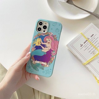 เคสโทรศัพท์มือถือแบบแข็ง กันกระแทก ลายการ์ตูนนางเงือกน่ารัก สําหรับ iPhone 14 13 12 11 12Pro 12Promax 13Promax 14Promax 14Promax 14Promax 14plus