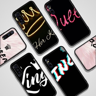 เคสโทรศัพท์มือถือ TPU นิ่ม พิมพ์ลาย King And Queen สําหรับ VIVO Y32 Y21 Y33S Y21S Y21T Y21E Y02S Y35 Y22S Y22 4G Y51 2020 Y31