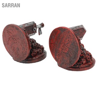 SARRAN Dragon Bookends วินเทจเรซิ่น Furious Slayer สำหรับตกแต่งโต๊ะเด็ก