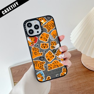 เคสโทรศัพท์มือถือ ซิลิโคนนิ่ม ใส กันกระแทก ลายสติกเกอร์ MUZIK TIGER สําหรับ iPhone 11 14 Pro Max 12 13 Mini XS X XR SE 2020 7 8 Plus Cover 6 6S