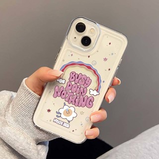 Transparent Rainbow Pink Letter Phone Case For Iphone 14 Phone Case for Iphone13pro/11/12/Xsmax/6/7/8 Full Cove header