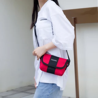 (HB-695) กระเป๋าสะพายข้าง สะพายไหล่ ชาย-หญิง ผ้าแคนวาส