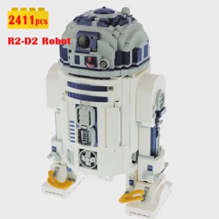 【พร้อมส่ง】moc75308 ใหม่ ฟิกเกอร์หุ่นยนต์อวกาศ 2314 PCs R2D2 R2-D2 ของเล่น สําหรับเด็ก