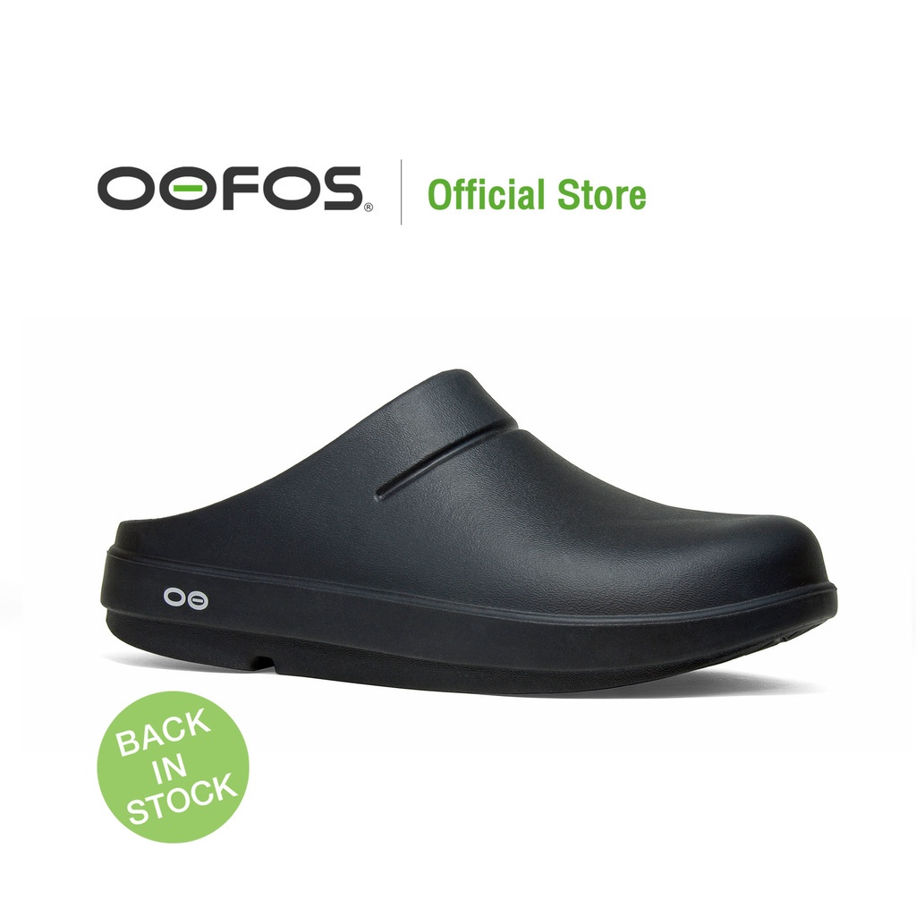 💥OOFOS Recovery Footwear รุ่น Oocloog Black (ดำ)-Unisex