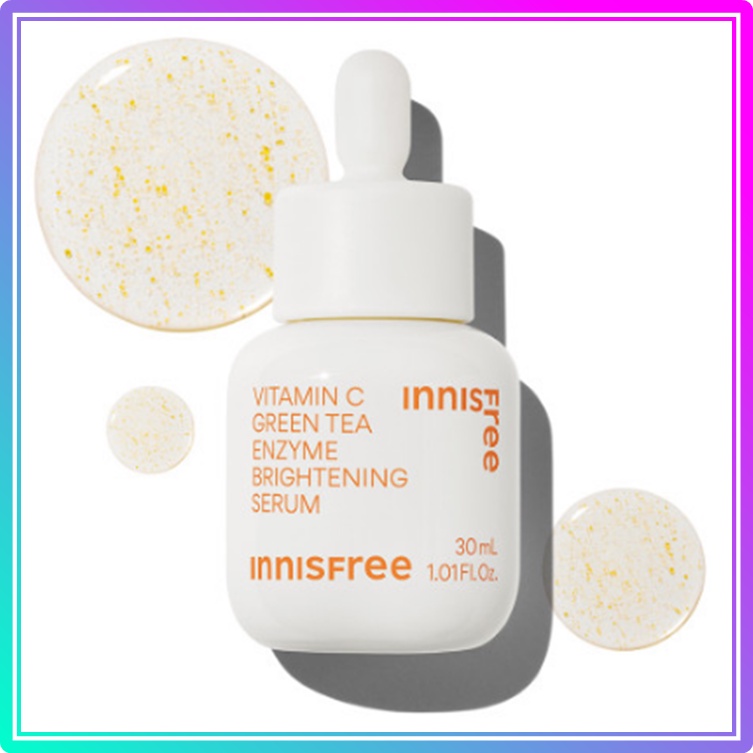 อินนิสฟรี วิตามินซี กรีนที เอ็นไซม์ ไบรท์เทนนิ่ง เซรั่ม / innisfree Vitamin C Green Tea Enzyme Brightening Serum 30mL