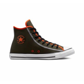 Converse รองเท้าผ้าใบ Sneakers CTAS REFLECTIVE HI GREEN/ORANGE ผู้ชาย สีเขียว/สีส้ม - 172001CH1GNOR