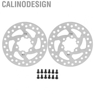 Calinodesign 120mm Bike Disc Brake Rotors Mountain Bike Disc Brake Set With Screws Parts