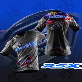 เสื้อยืด พิมพ์ลาย Honda RSX 150 Sublimation สําหรับผู้ชาย และผู้หญิง | ลิมิเต็ดอิดิชั่น | Baju Ride RSX 150