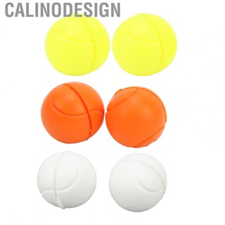 Calinodesign 6Pcs Tennis Racket Damper Silicone Tennis Ball Shaped Racket New