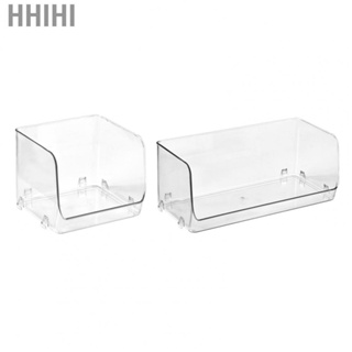 Hhihi Tabletop Storage Box  Cosmetic Display Case Stackable Open Design Durable Multifunction  for Dorm
