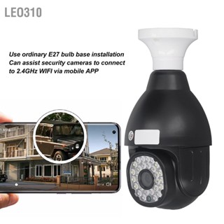 Leo310 กล้องวงจรปิดไร้สาย 2Mp Hd E27 Wifi 1920X1080 มองเห็นกลางคืน 110-240V