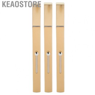 Keaostore Lip Brush  3pcs Retractable Double Ended Makeup Brush  for Makeup Artist for Home