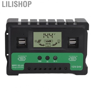 Lilishop Solar Controller Solar Control Regulator 3 Stage Charging for Home