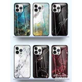 เคสโทรศัพท์มือถือแบบแก้วแข็ง นิ่ม กันกระแทก ลายหินอ่อน หรูหรา สําหรับ Vivo V27 Vivo V27 Pro V27E V25 Pro V23 Pro V23E 5G