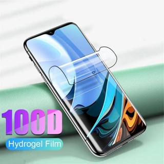 ฟิล์มไฮโดรเจลใส ป้องกันหน้าจอ ป้องกันแสงสีฟ้า สําหรับ Infinix Hot 20 20i 12i 10T 10S NFC 10 8 Lite Hot 12 11 10 9 Play Pro 3 ชิ้น