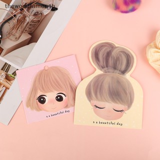 Well การ์ดกระดาษ รูปตุ๊กตาบาร์เร็ตต์น่ารัก DIY 100 ชิ้น