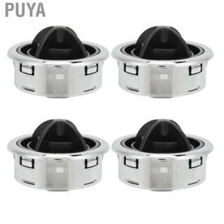 Puya Dash Vent Exhaust Grille Wearproof AC Air Outlet ABS Electroplate for RV for Yacht for Bus