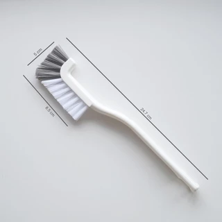 Omocha | Angled Cleaning Brush แปรงขัดสะดืออ่างล้างจาน แปรงปลายงอ ขัดซอกอ่าง