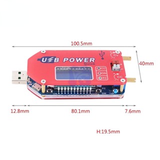 พาวเวอร์ซัพพลาย USB CV CC DC 15W Step UP Boost Converter Module จอแสดงผล LCD ตัวควบคุมแรงดันไฟฟ้าฟังก์ชั่นทริกเกอร์ชาร์จเร็ว