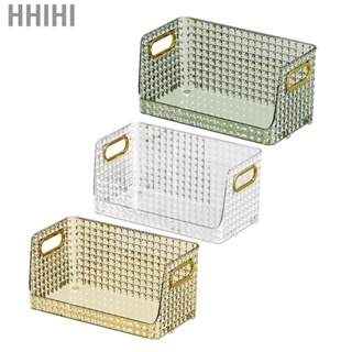 Hhihi Makeup Display Box  Geometric Pattern Portable Large  Cosmetics Organizer  for Home