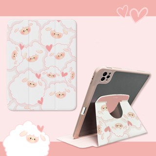 เคสอะคริลิคแข็ง ลายแกะน่ารัก สําหรับ IPad Mini6 IPad5 6 7 8 9 Air Air1 Air2 Air3 Air4 Air5 10.9 นิ้ว Pro10.5 Pro11 2018 2020 2021 2022