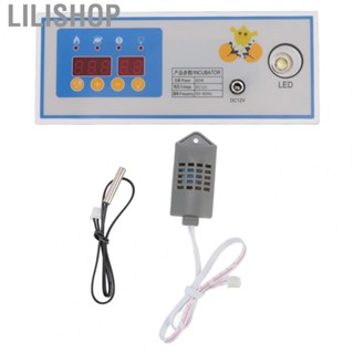 Lilishop Incubator Thermostat 60W Incubator Temperature Humidity Controller Automatic for Hatching Accessory