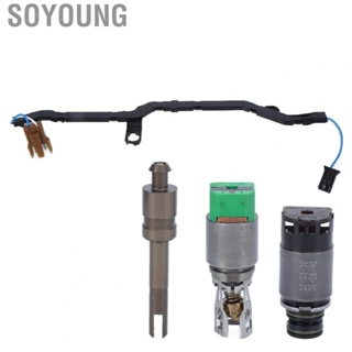 Soyoung 1068298043 Transmission Solenoid Valve Kit Durable ABS Reliable Practical Replacement for 3/5/7 Series Zf6hp26 for