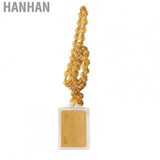 Hanhan Amulet Pendant Necklace  Durable Buddhist Pendant Necklace Strong Wear Resistant  for Gift