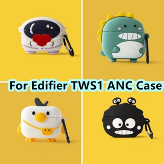 【Case Home】เคสหูฟัง แบบนิ่ม ลายการ์ตูน สําหรับ Edifier TWS1 ANC Edifier TWS1 ANC