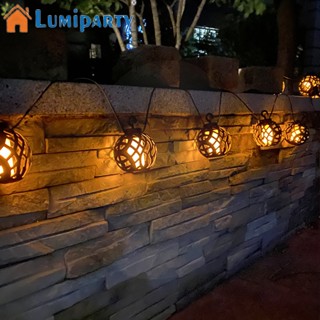 Lumiparty สายไฟหิ่งห้อย พลังงานแสงอาทิตย์ กันน้ํา สําหรับตกแต่งสวน กลางแจ้ง