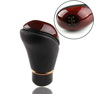 ⚡READYSTOCK⚡Car Shift Knob Auto Brown&amp;Black Parts Replaces Shift Knob Cover Universal