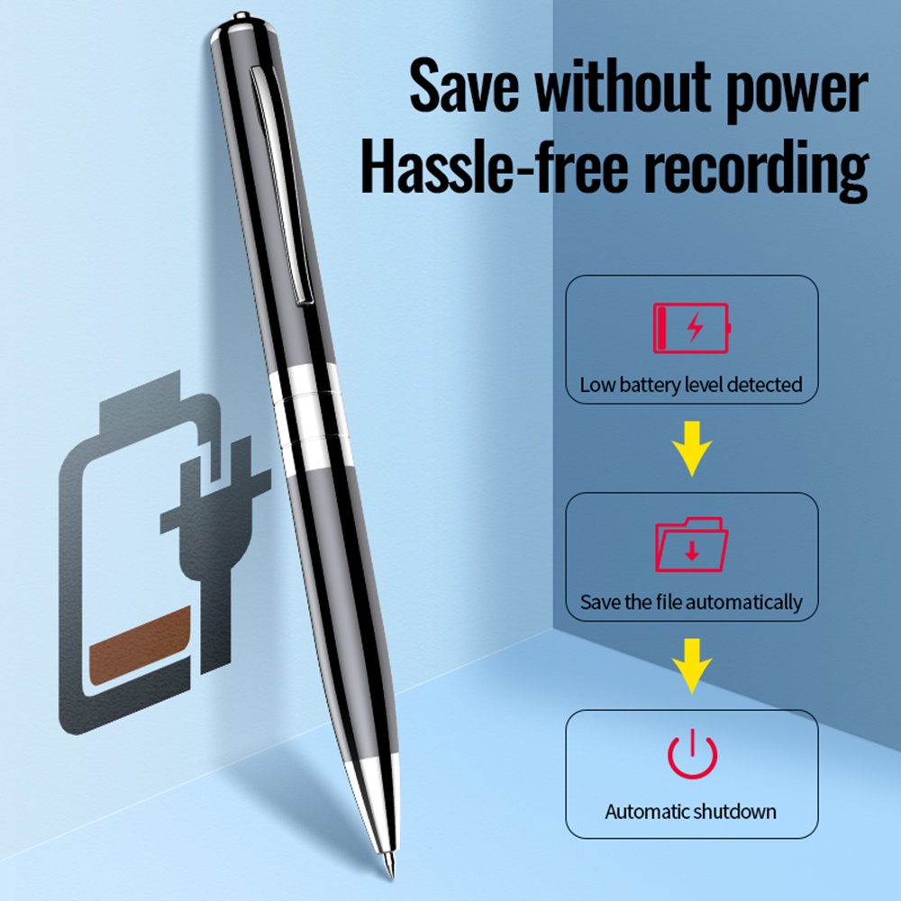 ปากกาบันทึกเสียงดิจิทัล MP3 ขนาดเล็ก ลดเสียงรบกวน แบบมืออาชีพ สําหรับโทรศัพท์มือถือ