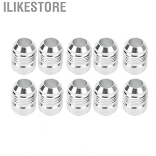 Ilikestore 10AN Thread Male Billet Weld  AN10 Aluminum Alloy Male Billet 10pcs  for Vehicles