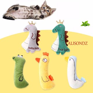 ALISONDZ Interactive Catnip Toy Kitten Chew Toy Cat Toy Scratch Bite Stuffed Pillow Practical Pet Supplies