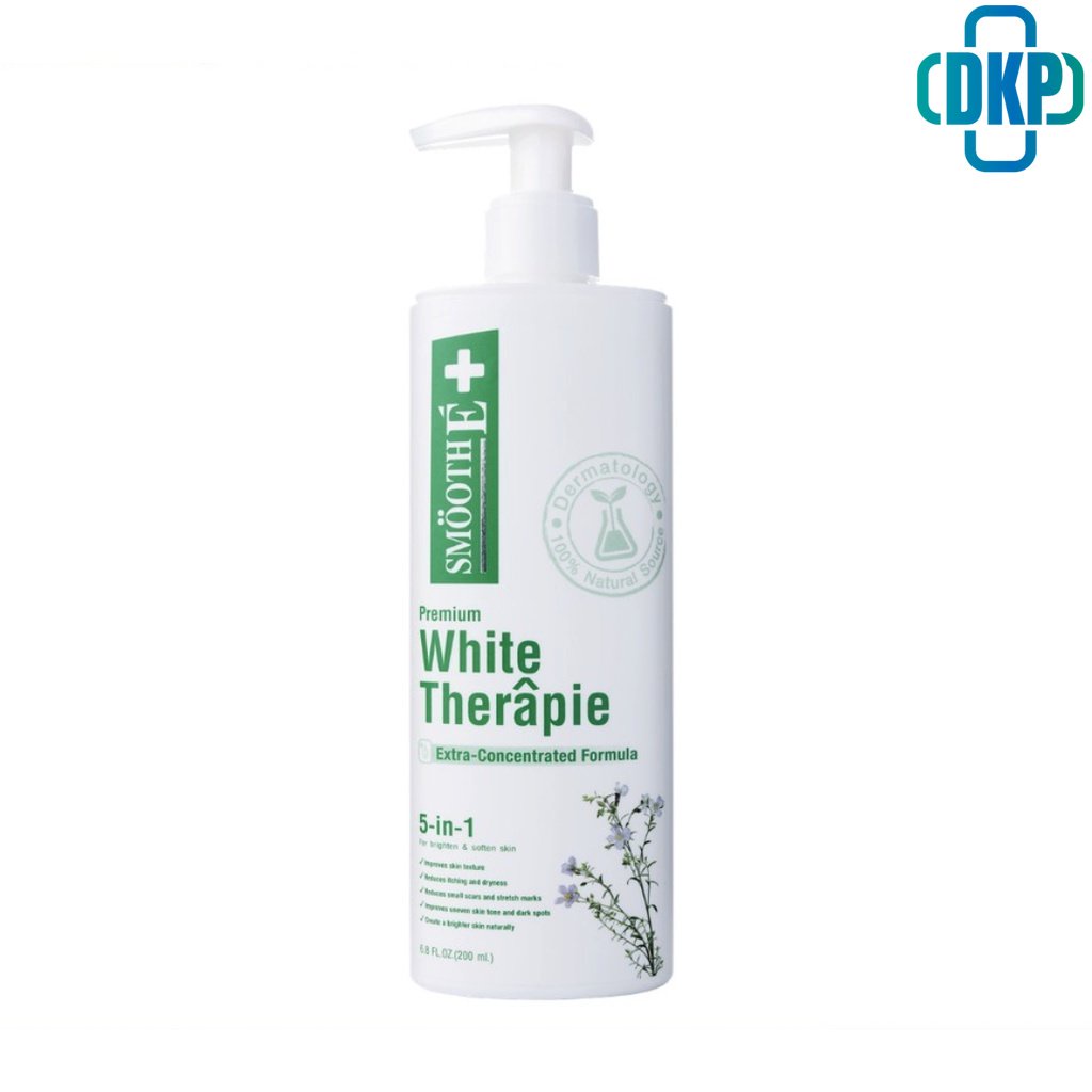 SMOOTH E SKIN WHITE THERAPIE (PUMP) 200ml. - สมูทอี ไวท์ สกิน เทอราพี (ขวดปั๊ม) 200 ml. [DKP]