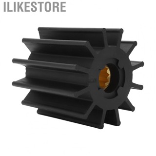 Ilikestore Outboard Water Pump Impeller 3830459 Flexible 12 Blades Copper Neoprene Rubber for Jabsco Rubber + Copper