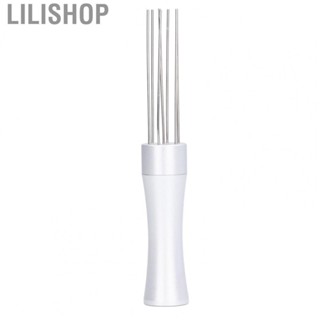 Lilishop Coffee Stirring  Coffee  Hand Tamper For Coffee  Silver