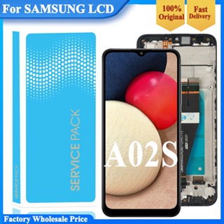 หน้าจอสัมผัสดิจิทัล LCD สําหรับ Samsung Galaxy A02s A025 A02s A025M A025F DS A025G DS