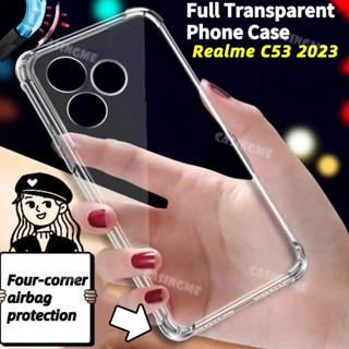 เคสโทรศัพท์มือถือ ซิลิโคนนิ่ม ใส กันกระแทก สําหรับ Realme C53 2023 C53 C55 C33 C35 C31 C30 C30S C21Y C25Y C25 C21 Y 2023 C53 53C C 53 4G 5G