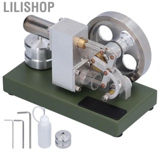 Lilishop Stirling Engine DIY Stirling Engine Model Aluminum Alloy External Combustion