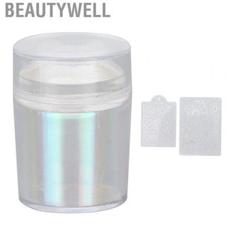 Beautywell Clear Nail Stamper Portable Compact Professional Nail Stamper Stable with Stamping  for Nail Salon for Home for Nail Artist