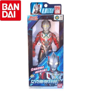 Bandai Bandai Aix โมเดลฟิกเกอร์ อุลตร้าแมน Ultra-Voice Super Movable Series ของแท้