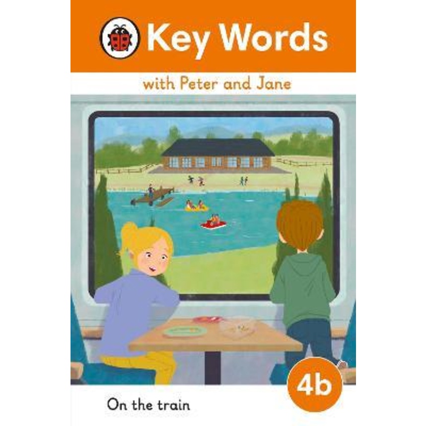 Key Words with Peter and Jane Level 4b - On the Train โดย (ฉบับสหราชอาณาจักร ปกแข็ง)