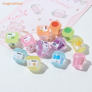 Magicalhour^^ พวงกุญแจ จี้เรซิ่น รูปไอศกรีมเรืองแสงในที่มืด 5 ชิ้น