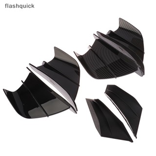 Flashquick ชุดปีกสปอยเลอร์ อะโรไดนามิก สําหรับรถจักรยานยนต์ สกูตเตอร์