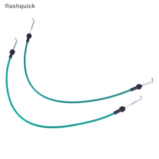 Flashquick สายเคเบิลมือจับประตูด้านใน สีเขียว สําหรับ Kia Cerato Spectra 2004-2009 2 ชิ้น