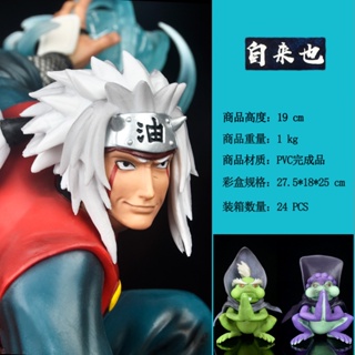 พร้อมส่ง โมเดลฟิกเกอร์ Naruto LS Jiraiya Naruto Toad Immortal Sannin gk สําหรับตกแต่ง